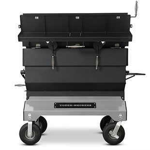 Yoder Smokers 48′′ Adjustable Charcoal Grill on Competition Cart