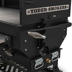 Yoder Smokers 3486′′ Adjustable Charcoal Grill on Standard Cart
