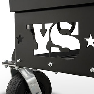 Yoder Smokers 48′′ Adjustable Charcoal Grill on Standard Cart